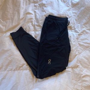On running pants.